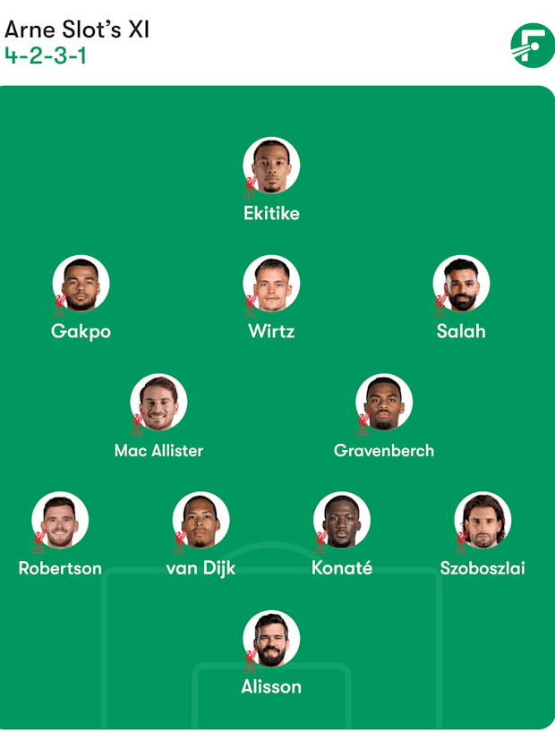 利物浦预测首发十一人