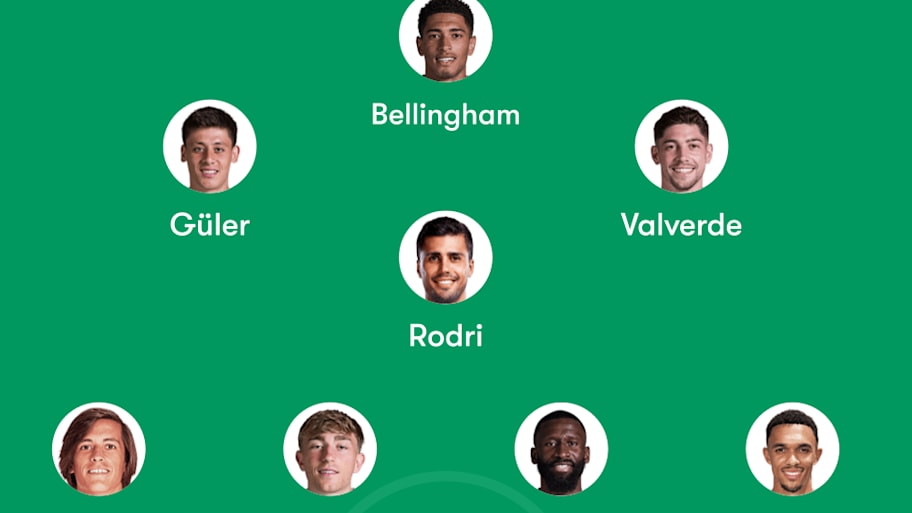 Real Madrid projected lineup with Rodri