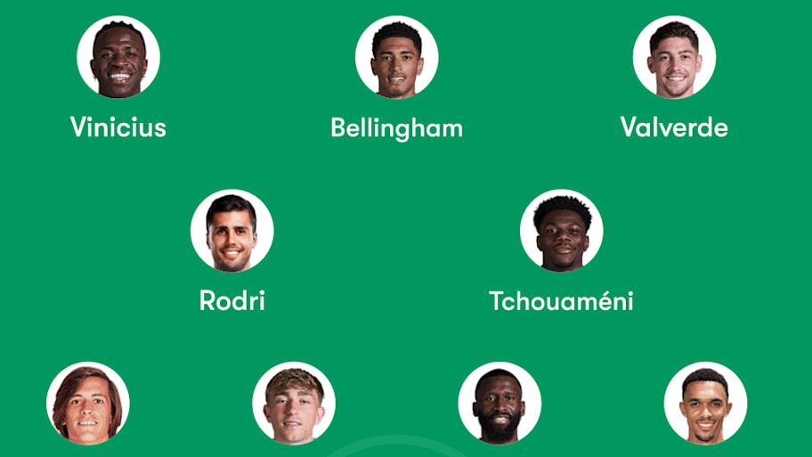 Real Madrid projected lineup with Rodri