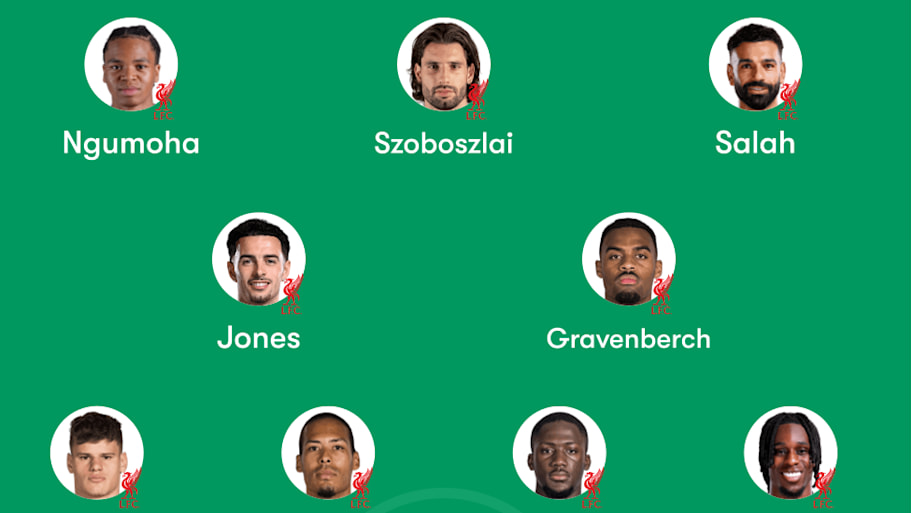 Liverpool lineup