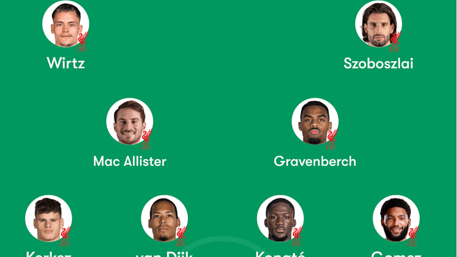 Liverpool predicted XI