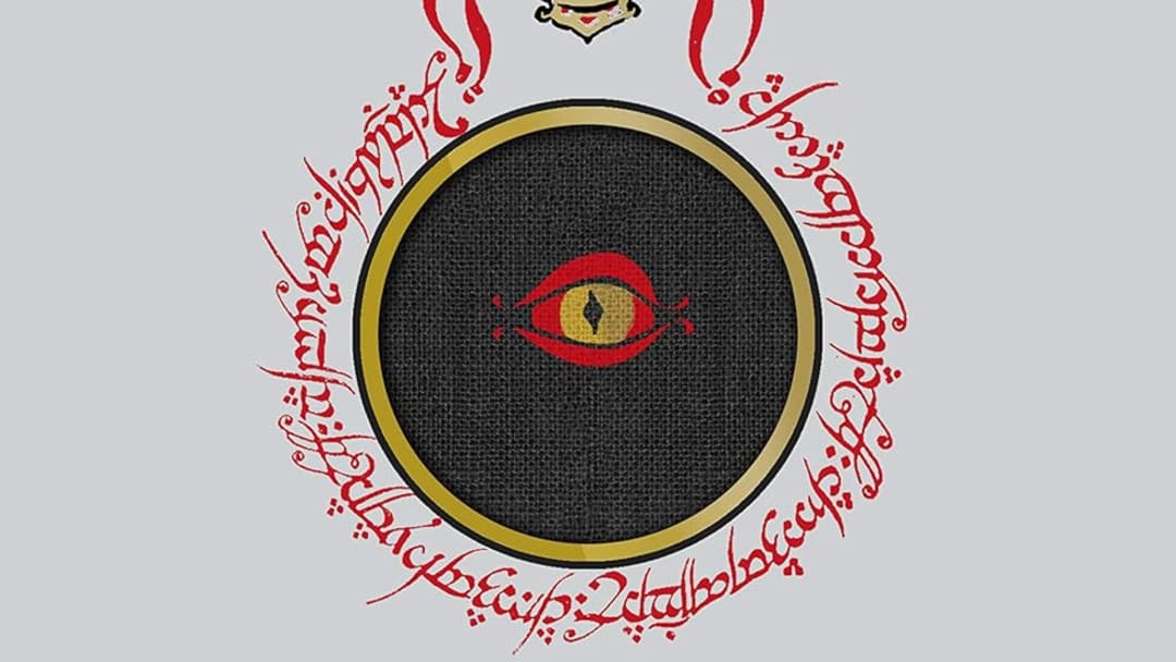 The Eye of Sauron from The Lord of the Rings, Illustrated by J.R.R. Tolkien.