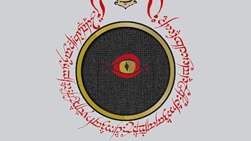 The Eye of Sauron from The Lord of the Rings, Illustrated by J.R.R. Tolkien.
