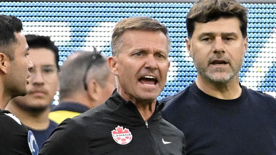 Jesse Marsch squashed any talk of him becoming the U.S. men's national team head coach on Friday afternoon.  | Alex Gallardo-Imagn Images