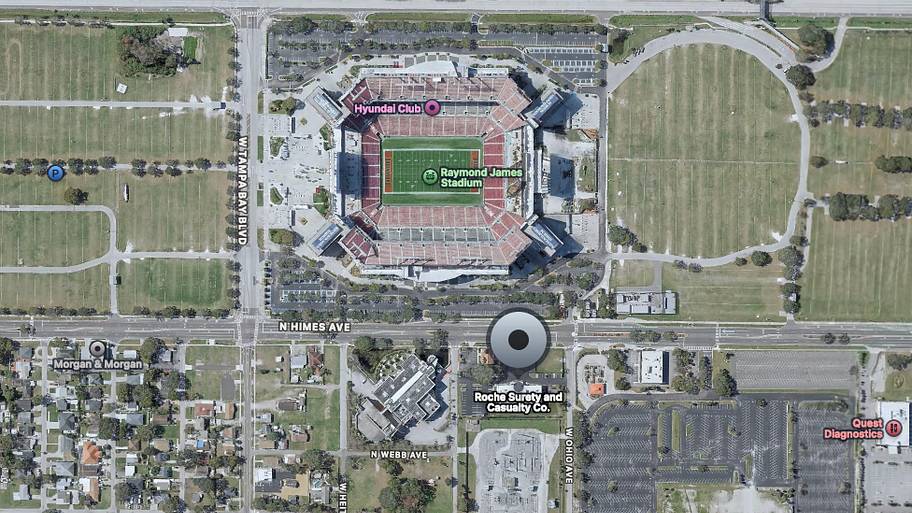 Raymond James Stadium.