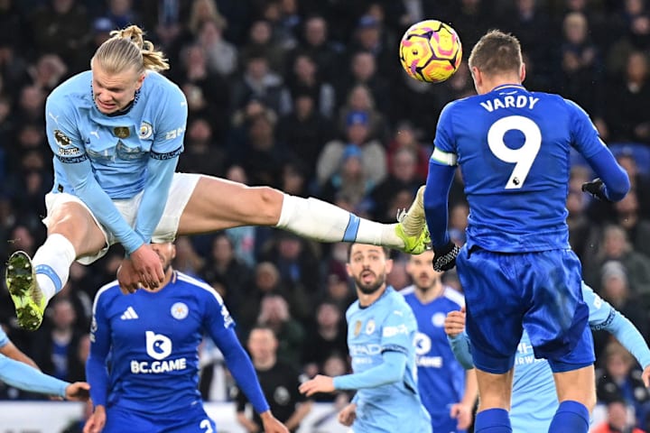 Jamie Vardy, Erling Haaland