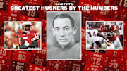 Counting down the greatest Nebraska football players by jersey number.