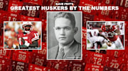 Counting down the greatest Nebraska football players by jersey number.