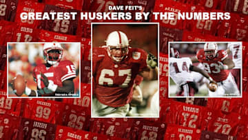 Counting down the greatest Nebraska football players by jersey number.