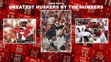 Counting down the greatest Nebraska football players by jersey number.
