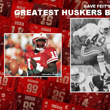 Counting down the greatest Nebraska football players by jersey number.