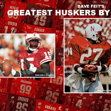 Counting down the greatest Nebraska football players by jersey number.
