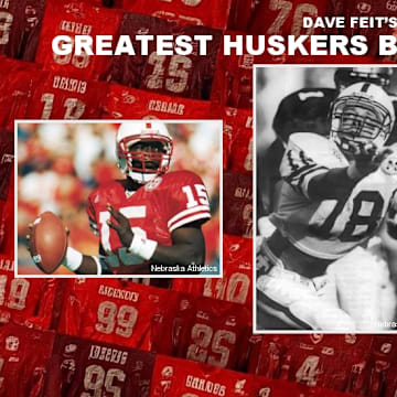 Counting down the greatest Nebraska football players by jersey number.