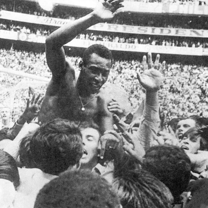 Pelé 1970 Campeão Mundial Seleção Brasileira