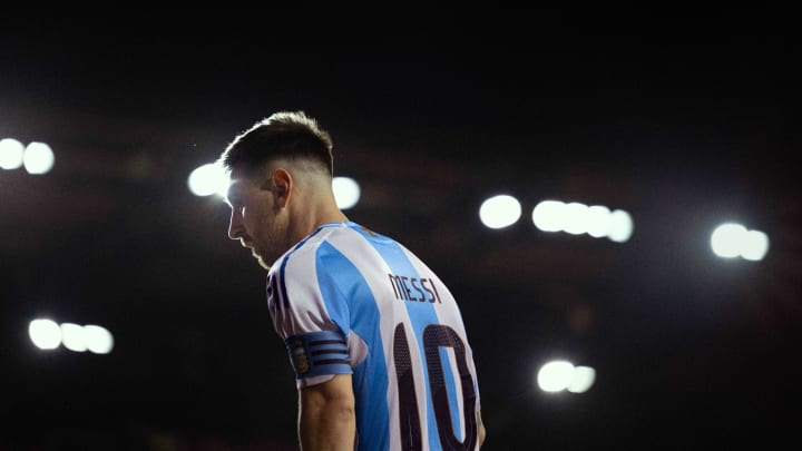 Lionel Messi is the face of adidas soccer. Lionel Messi is the face of adidas soccer.