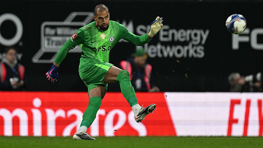 Chelsea goalkeeper Robert Sánchez