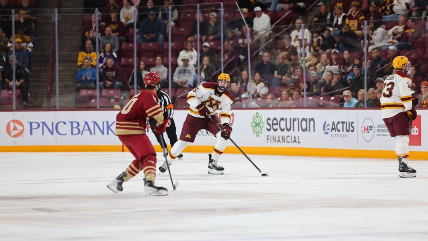 Impressive goaltending helps Gophers avoid blowout against Boston College