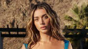 Brianna LaPaglia was photographed by Katherine Gougen at The Austin Estate. Swimsuit by Sommer Swim.