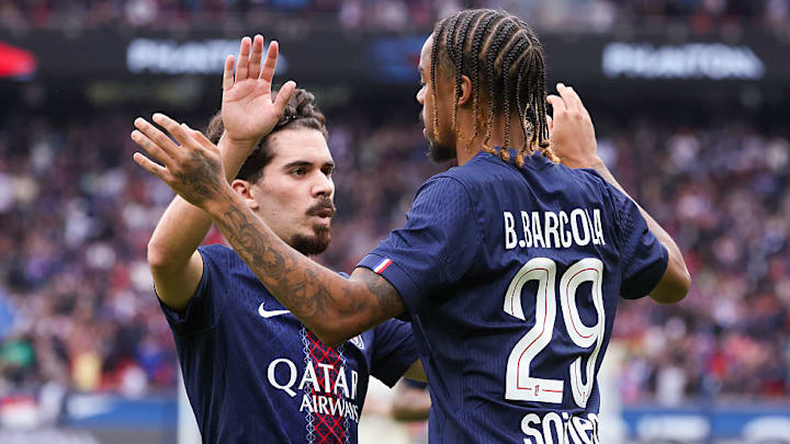 Bradley Barcola, Vitinha
