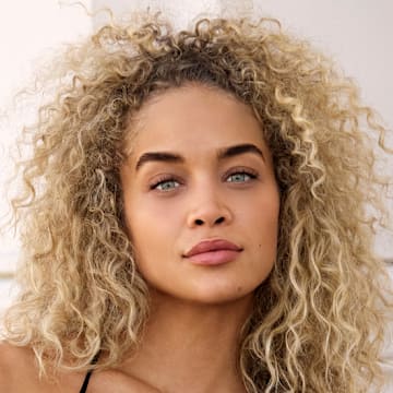 Jasmine Sanders was photographed by Derek Kettela in Switzerland. 