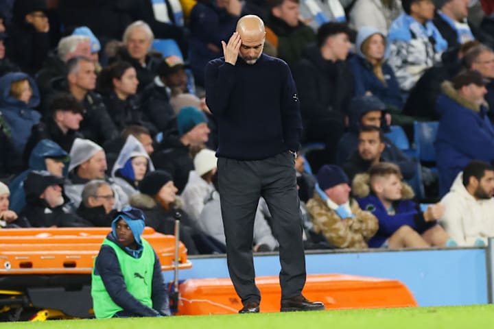 Pep Guardiola, técnico do Manchester Cit