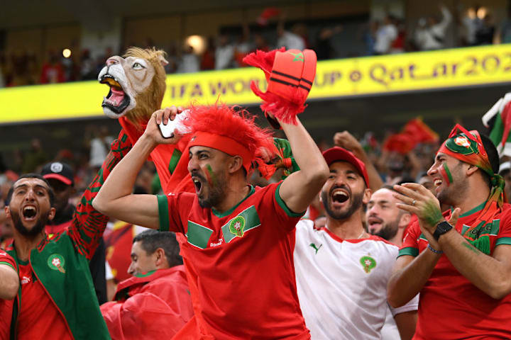 Torcida Marrocos Futebol Copa do Mundo Catar