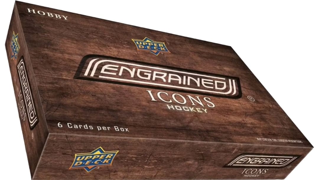 2024-25 Upper Deck Engrained Icons Hockey - Hobby Box