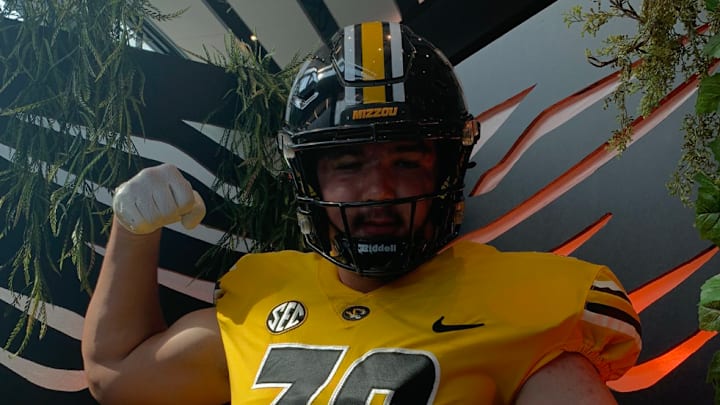 Jackson Cantwell on a visit to Missouri