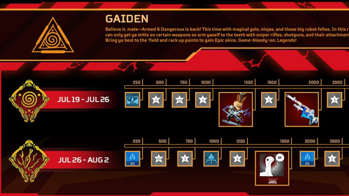 Respawn Entertainment Announces Gaiden Event for Apex Legends