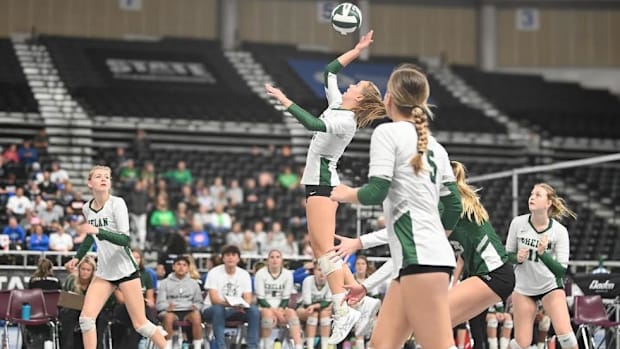 Class 1A player of the year Brynn Hughbanks led Goats to record fifth consecutive WIAA championship.