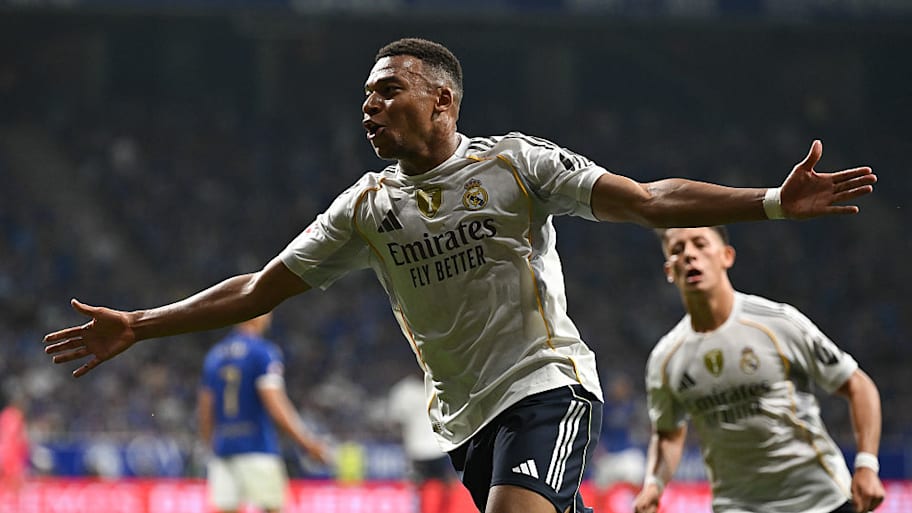 Kylian Mbappé made Real Oviedo pay. | Denis Doyle/Getty Images