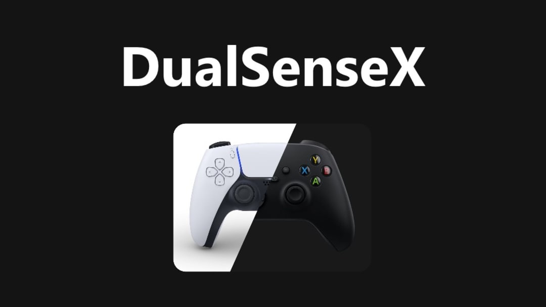 DualSenseX makes it easier to connect PS5 controllers to Windows PCs.