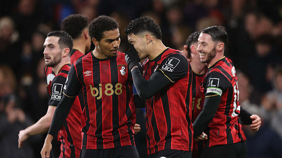 Bournemouth celebrate scoring