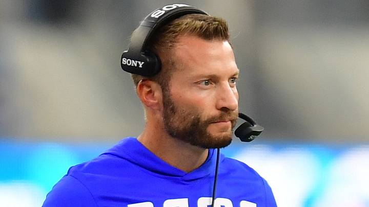 Sep 21, 2026; Inglewood, California, USA;  coach Sean McVay.