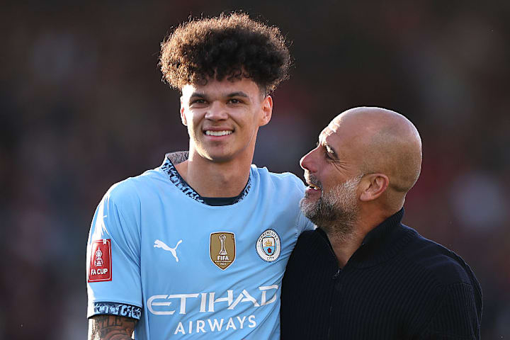 Nico O'Reilly;Pep Guardiola