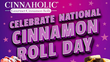 BOGO Cinnamon Rolls for National Cinnamon Roll Day at Cinnaholic. Image courtesy Cinnaholic