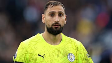 Gianluigi Donnarumma succeeded Ederson in Manchester City’s goal.
