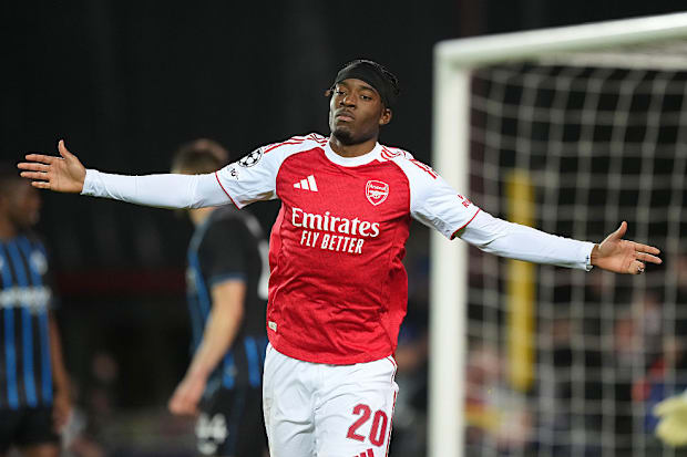 Noni Madueke of Arsenal