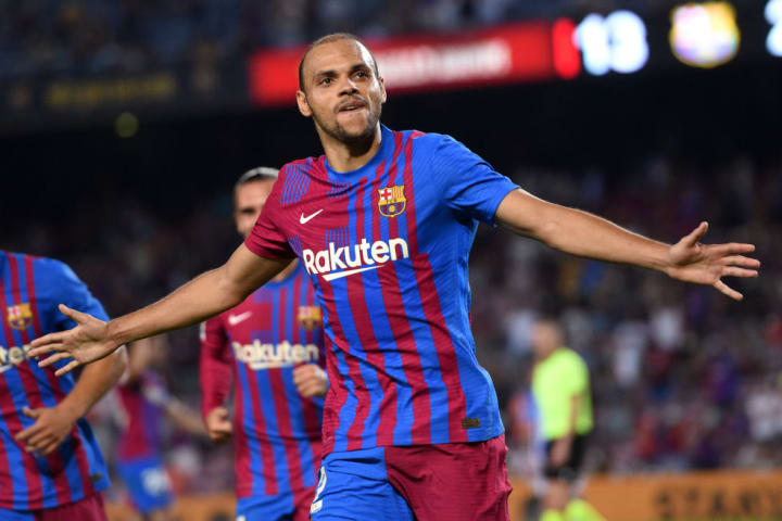 Martin Braithwaite, agora centroavante do Grêmi