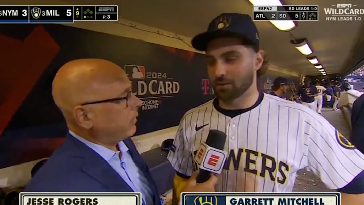 The ESPN broadcast missed a key pitch in the ninth inning of the Mets-Brewers game on Wednesday. The ESPN broadcast missed a key pitch in the ninth inning of the Mets-Brewers game on Wednesday.