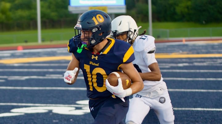 Max Palmtag of Whitnall (10) has been voted High School on SI Wisconsin's Top Returning Wide Receiver of 2025