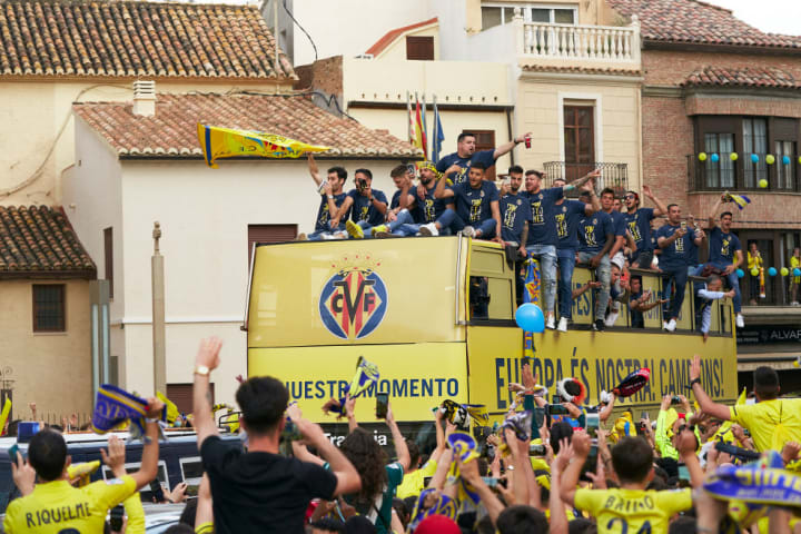 Villarreal CF UEFA Europa League Final Victory Parade
