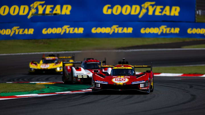 50 FUOCO Antonio (ita), MOLINA Miguel (spa), NIELSEN Nicklas (dnk), Ferrari AF Corse, Ferrari 499P #50, Hypercar, action during the 2024 6 Hours of Fuji, 7th round of the 2024 FIA World Endurance Championship, from September 13 to 15, 2024 on the Fuji Speedway in Oyama, Shizuoka, Japan 50 FUOCO Antonio (ita), MOLINA Miguel (spa), NIELSEN Nicklas (dnk), Ferrari AF Corse, Ferrari 499P #50, Hypercar, action during the 2024 6 Hours of Fuji, 7th round of the 2024 FIA World Endurance Championship, from September 13 to 15, 2024 on the Fuji Speedway in Oyama, Shizuoka, Japan