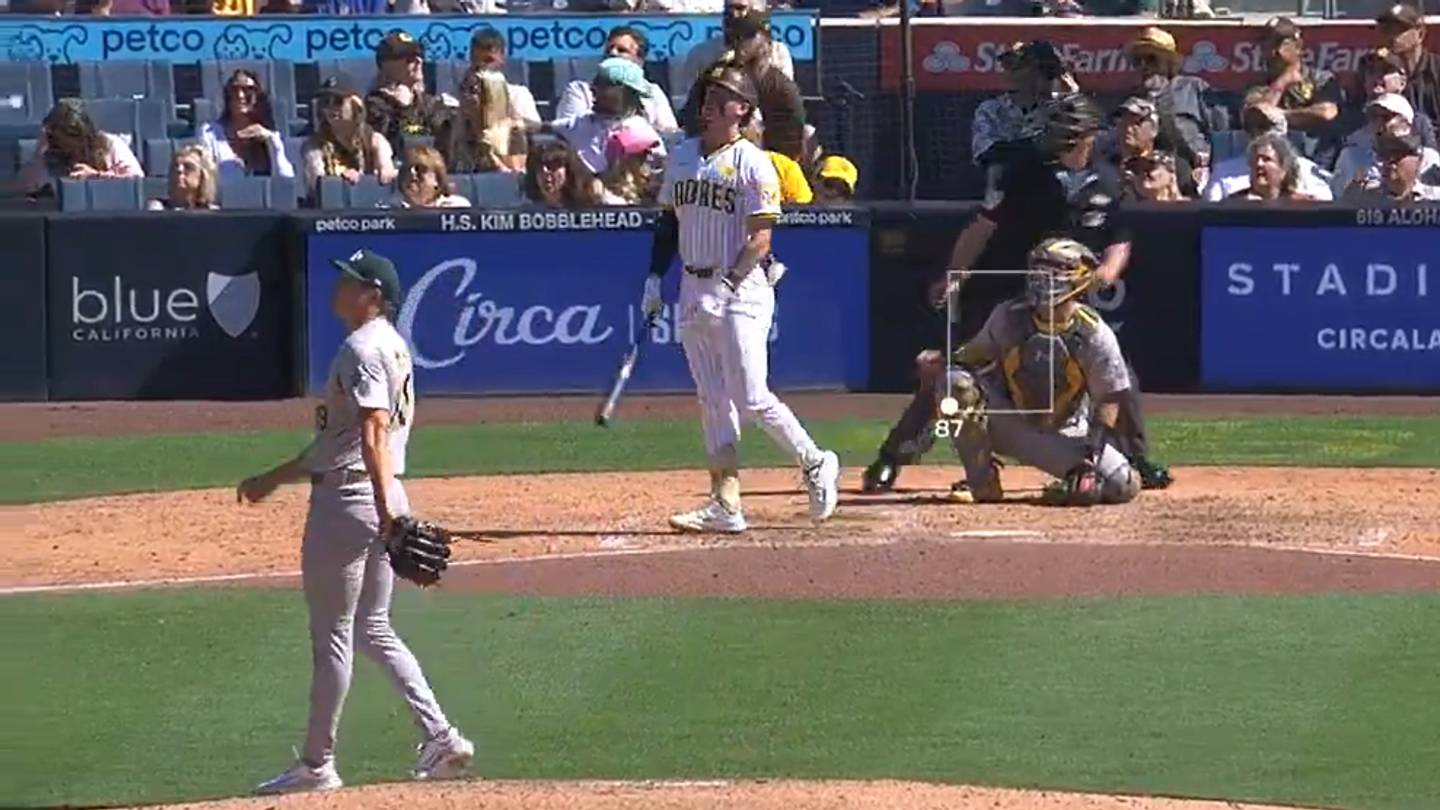 Jackson Merrill Takes Mason Miller Deep As Padres Walk Off A's - Vimarsana News