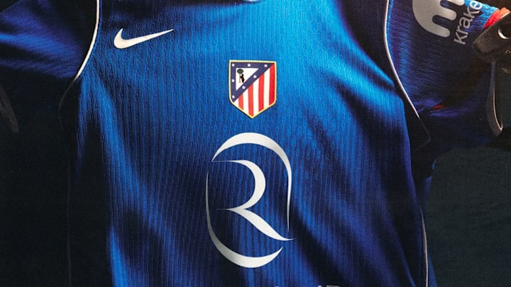 Atletico's new third kit is a real throwback. Atletico's new third kit is a real throwback.