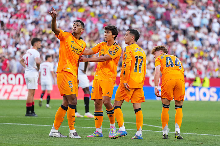 Jude Bellingham, Gonzalo Garcia, Lucas Vazquez
