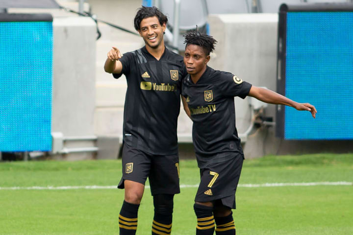 Carlos Vela, Latif BlessinCarlos Vela, Bradley Wright-Phillips, Latif Blessingg