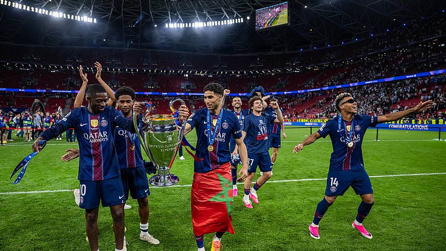Ousmane Dembélé, Achraf Hakimi