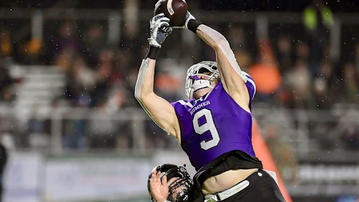 Sumner's Carter Cocke, a Montana State commit, is one of the top tight ends in the state.