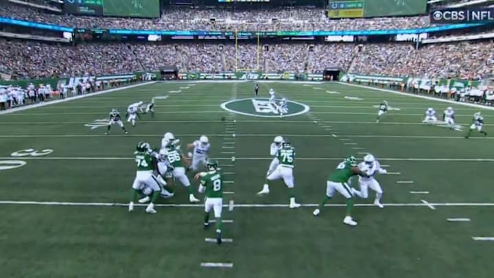 Aaron Rodgers' struggles with the Jets continues. Aaron Rodgers' struggles with the Jets continues.